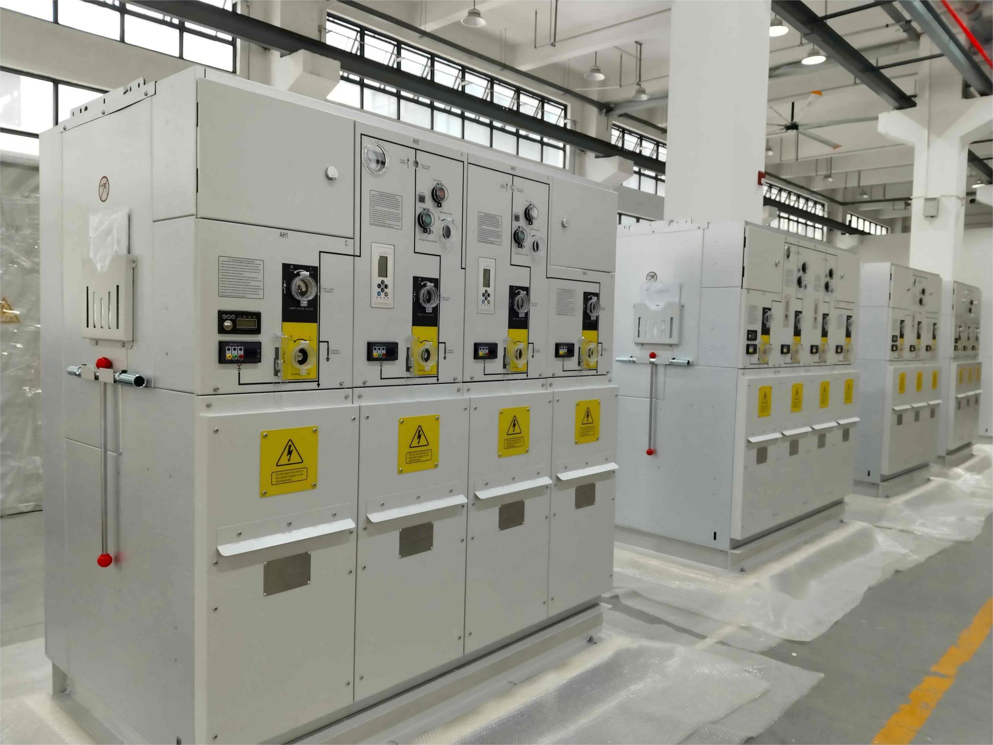 DISPOSITIVOS DE DISTRIBUCIÓN LLENADOS DE GAS DE 12KV PARA EL PROYECTO DE TÜRKIYE