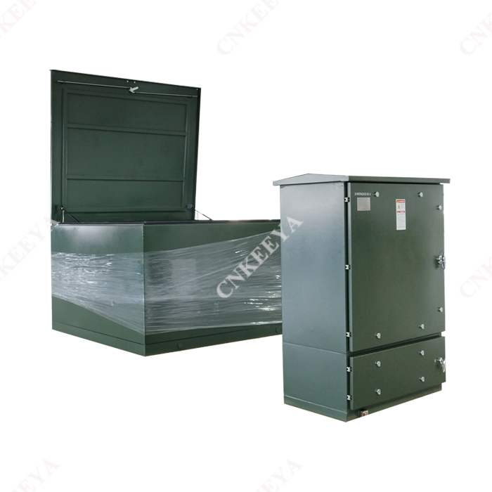 Aparamenta metálica cerrada con aislamiento de gas subterráneo HYRM-27 | 25 kV, 1200 A, IP66, certificación UL 2914