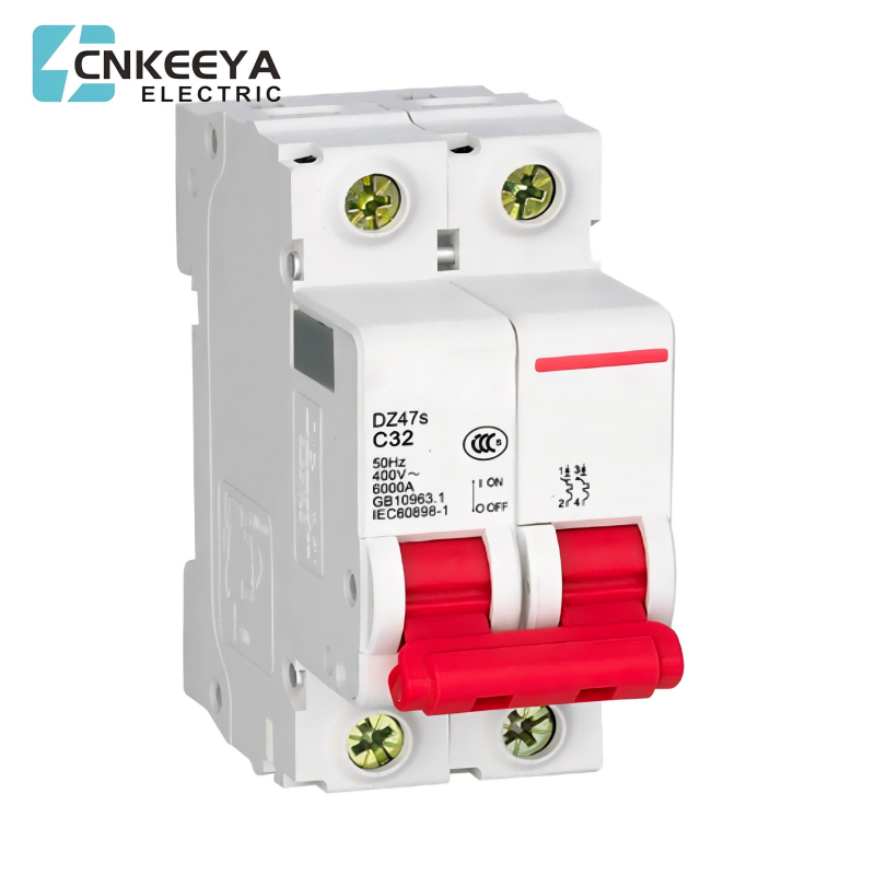 Interruptor de circuito en miniatura DZ47-3P 10A AC DZ47-3P 3A AC DZ47-2P 6A DC