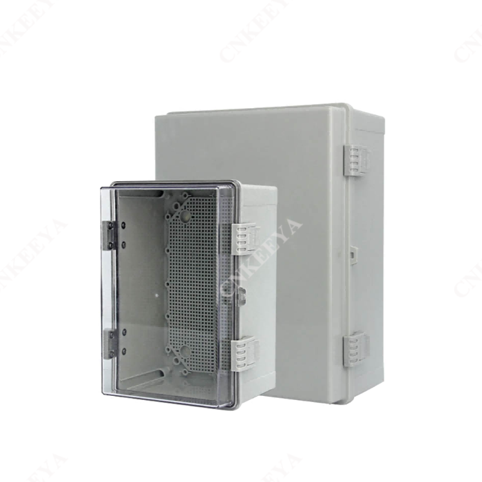 Caja de distribución de plástico