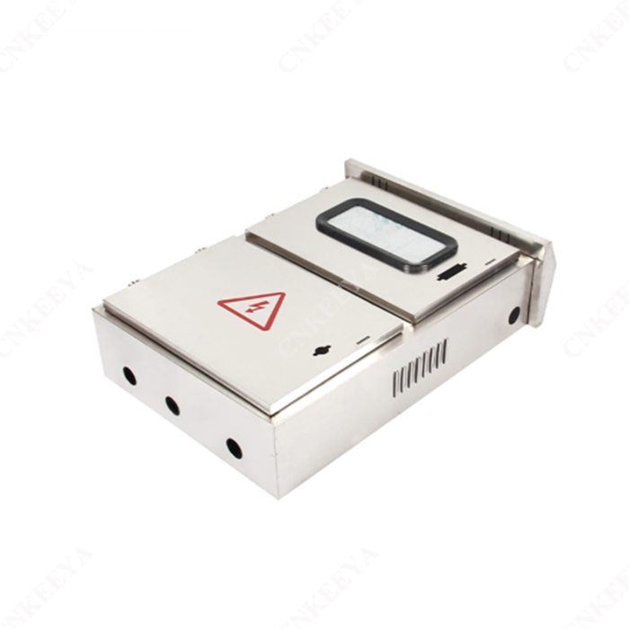 Caja de chapa eléctrica impermeable montada en la pared