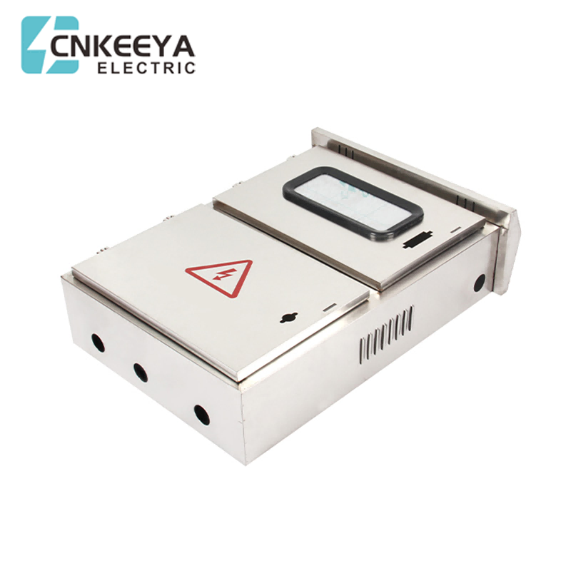 Caja de metal eléctrica impermeable montada en la pared
